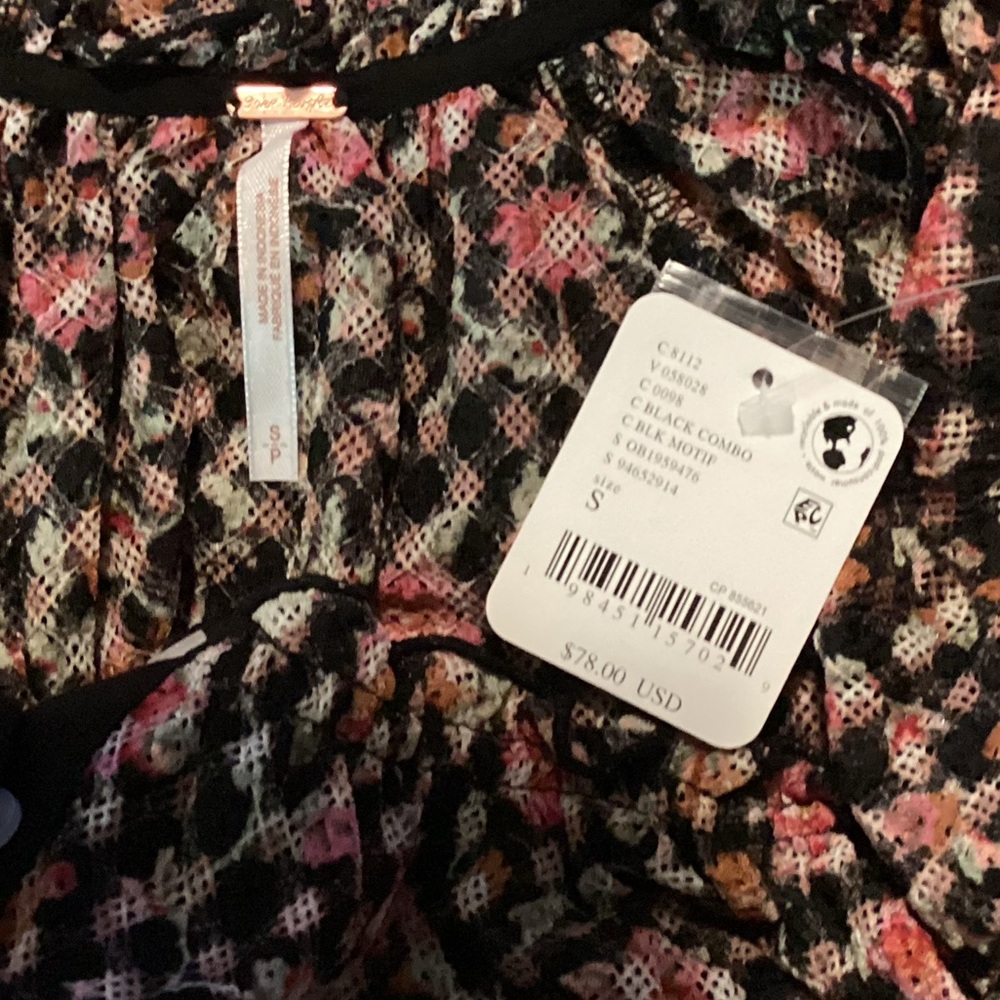 NWT Free People Astra Peasant Top - Picture 5 of 9